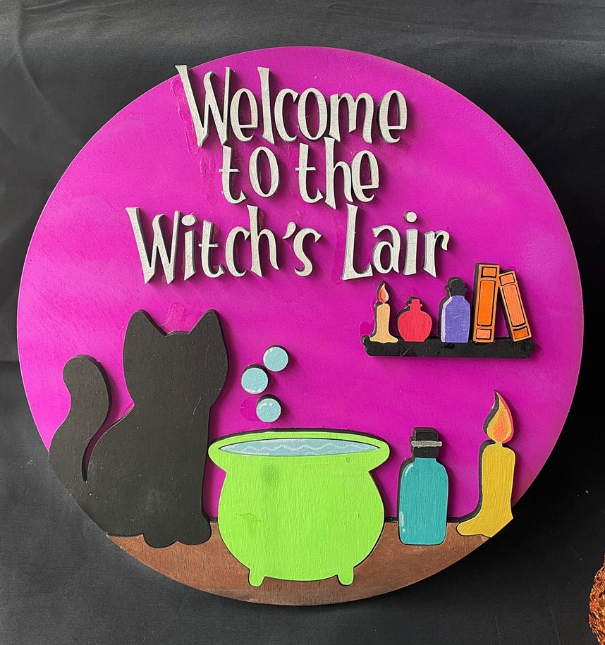 Halloween sign