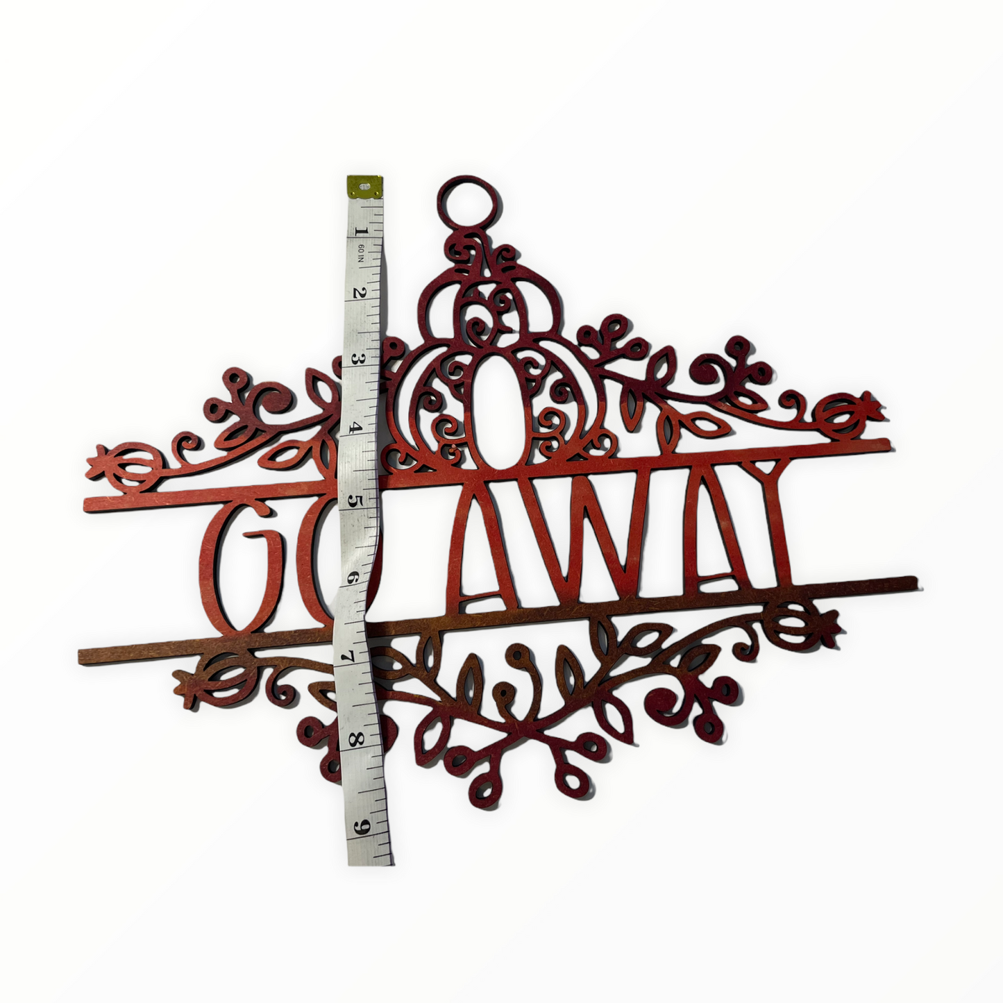Go Away Door Sign
