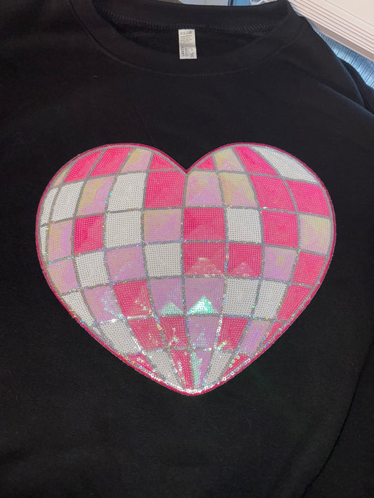 Valentines Disco Ball shirt