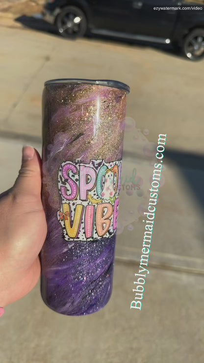 20 oz Spooky Vibes